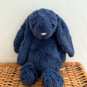 Bashful Navy Bunny Jellycat (Retired)